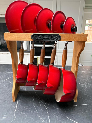Creuset classic red enamel - le,