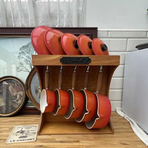 Vintage creuset piece set - le, 5