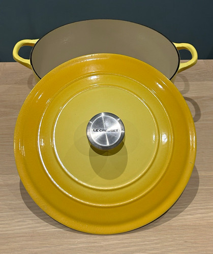Creuset large cast iron - cast,
