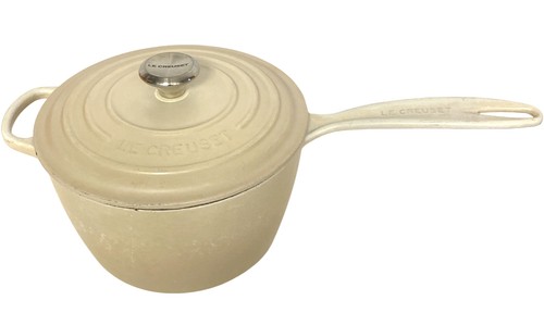 Creuset cast iron saucepan - cast,