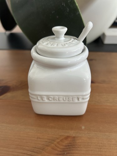 Genuine creuset white mini - creuset,