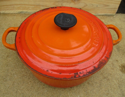 Creuset cast iron casserole - cast,