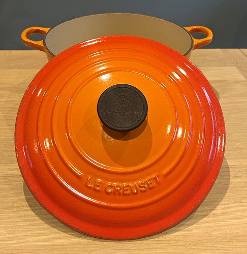 Creuset cast iron round - le,