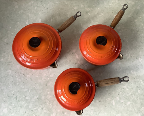 Creuset set cast - le, iron