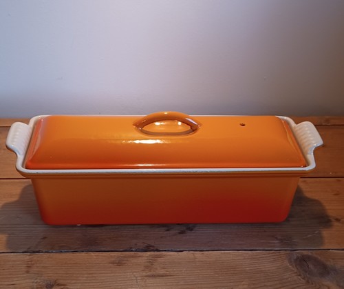 80s vintage creuset orange - creuset,