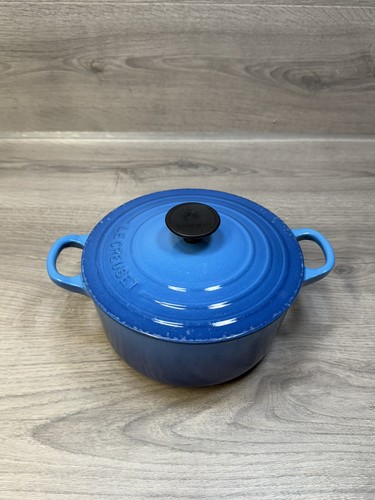 Creuset signature blue cast - creuset,