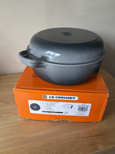 Creuset cast iron shallow - le,