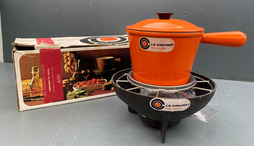 Creuset cast iron fondue - creuset,