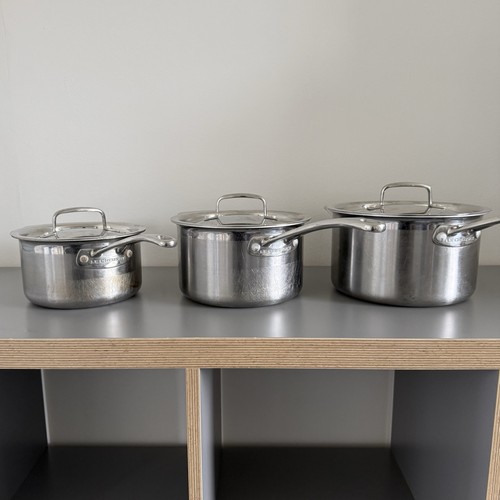 Creuset 3pc stainless steel - 3pc,