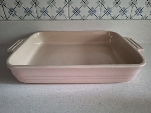 Creuset pink stoneware - creuset,
