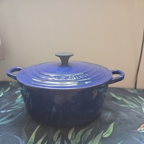Creuset blue casserole dish - blue,