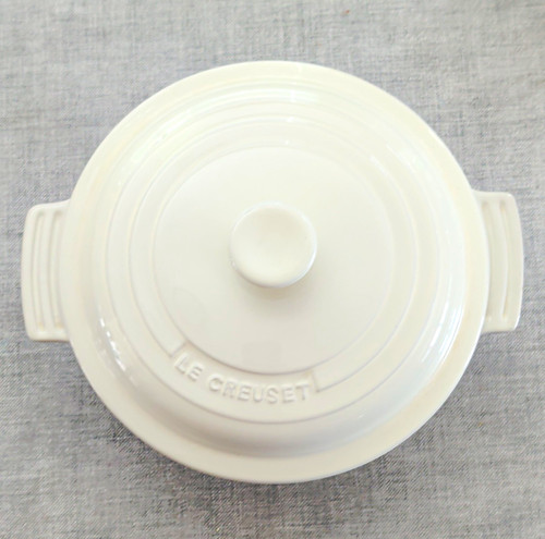 Creuset white round - white,