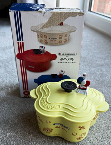 Creuset hello kitty yellow - le,