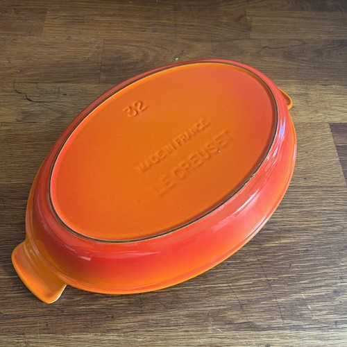 Creuset volcanic orange - le,