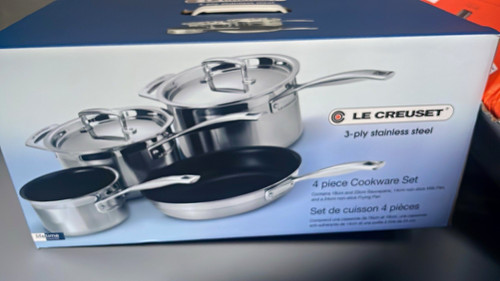 Creuset ply stainless - le, 3-ply