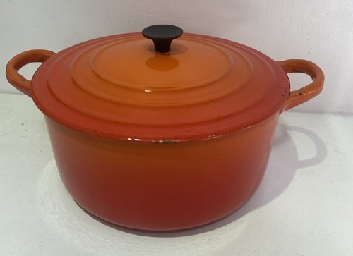Creuset volcanic orange - le,