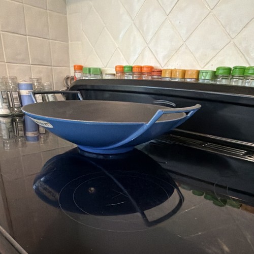 Creuset blue cast iron - creuset,