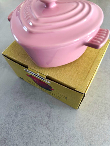 Creuset pink heart - pink,