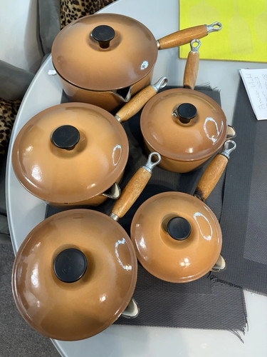 Vintage creuset pan set - vintage,