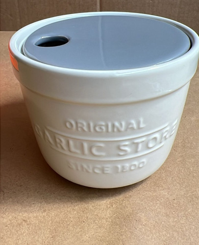 Garlic keeper stoneware - keeper,