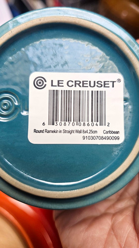 Creuset caribbean blue - le,