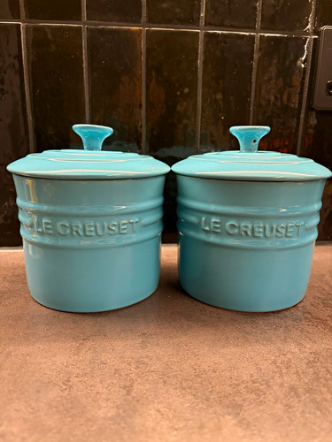 Creuset blue teal ceramic - le,