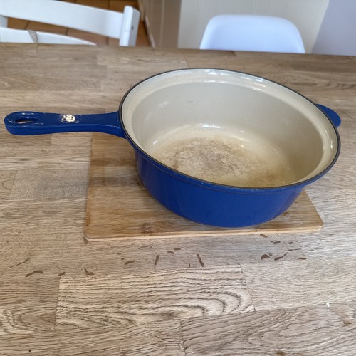 Creuset blue enamel - blue, 26cm