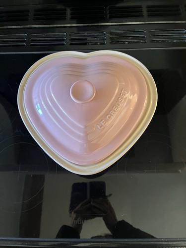 Creuset pink heart - pink, shape