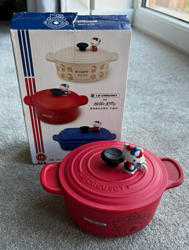 Creuset hello kitty - kitty, red