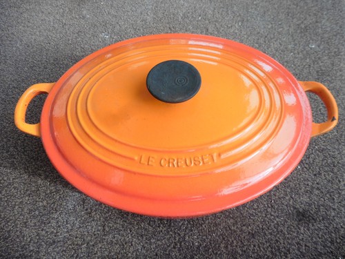 Creuset orange cast iron - orange,