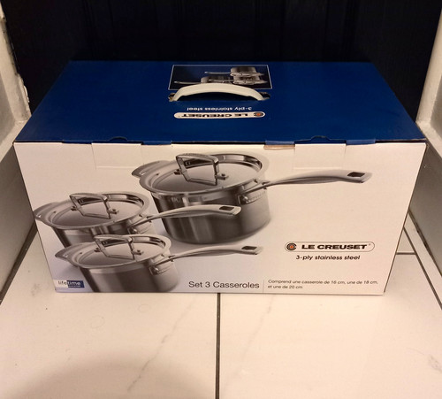 Creuset ply stainless - 3-ply,