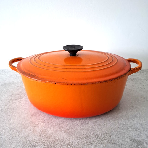 Creuset oval 30cm cast - le,