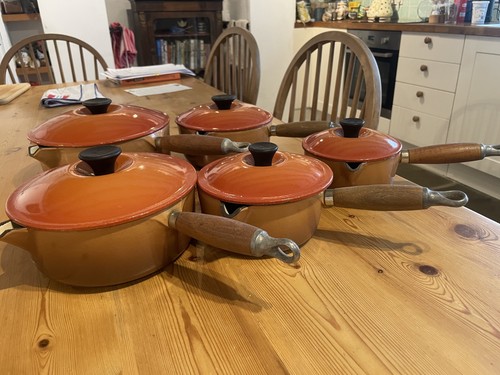 Vintage creuset pan set - vintage,