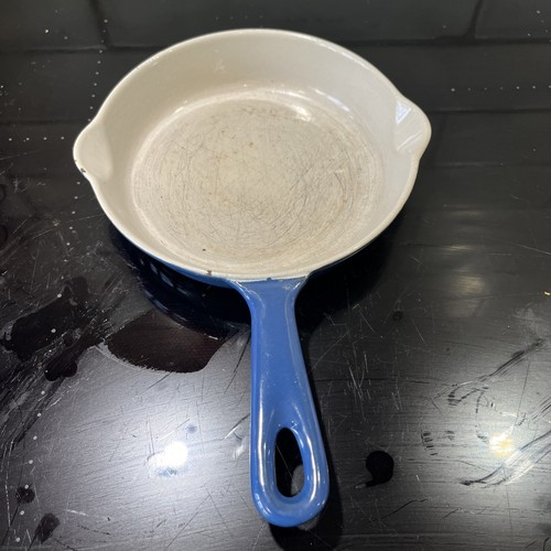 Creuset blue cast - le, iron