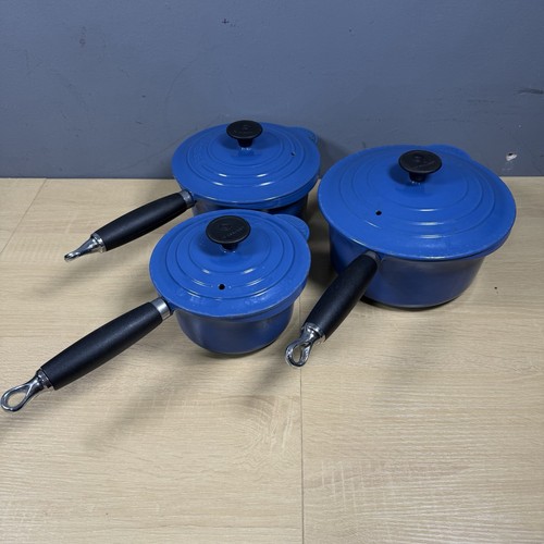 Creuset cobalt set 3 - le,