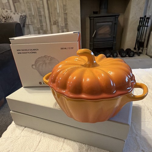 Creuset pumpkin cocotte - le,