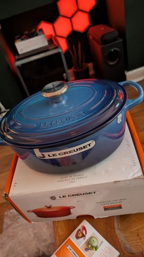 Creuset signature oval - le,