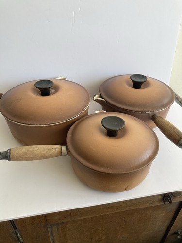 Vintage creuset brown - creuset,