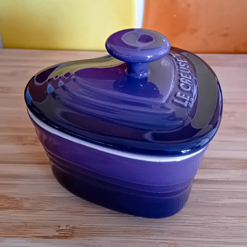 Creuset ultra violet heart - le,