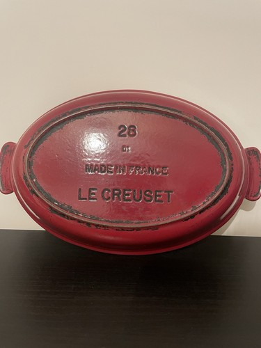 Creuset cerise oval - oval, 'd'