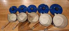 Le Creuset Blue 5 Pan Set With