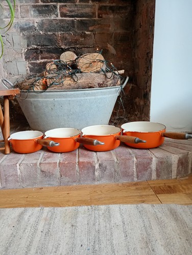 Set creuset cast iron - 4x,