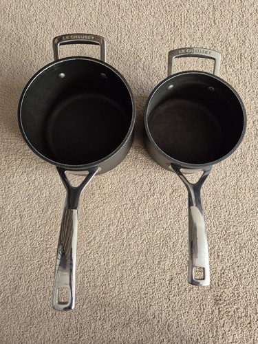 Creuset toughened non - toughened, non-stick