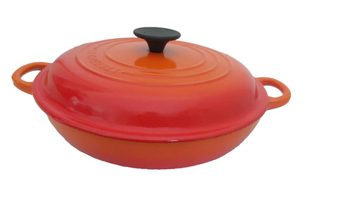 Creuset signature cast iron - le,