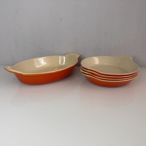 Volcanic orange le creuset - orange,