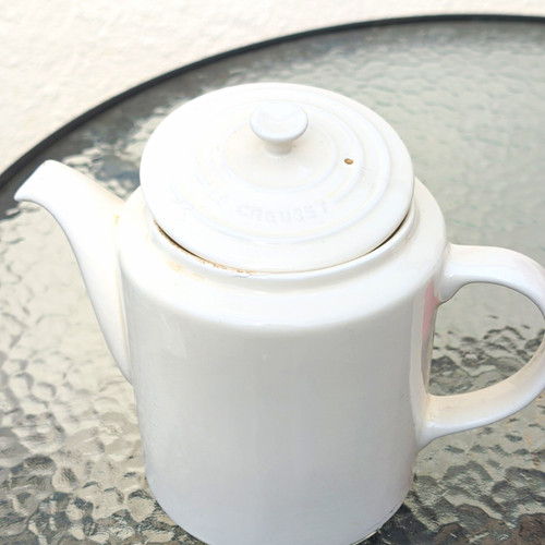 Creuset white glossy - le,