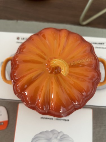 Creuset stoneware pumpkin - creuset,