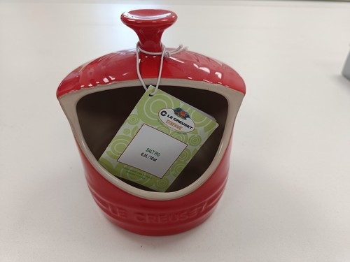 Creuset salt pig cerise - le,