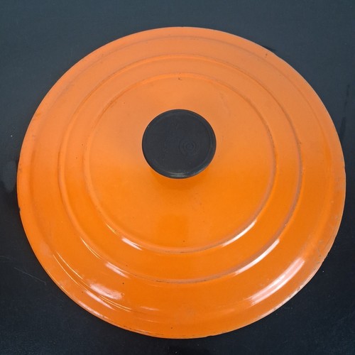 Creuset vintage orange - vintage, pan