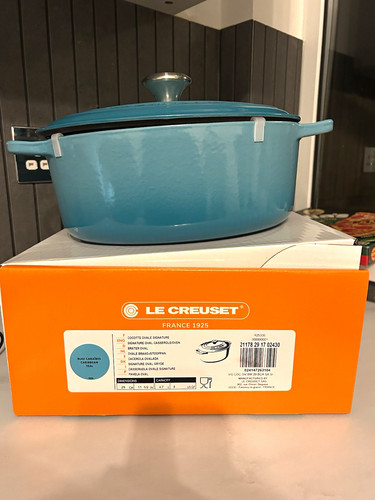 Creuset signature oval - le,